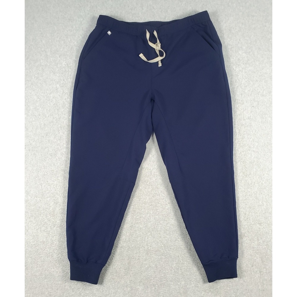 FIGS Tansen Jogger Scrub Pants Mens XL Short XL/S Technical Collection Navy Blue